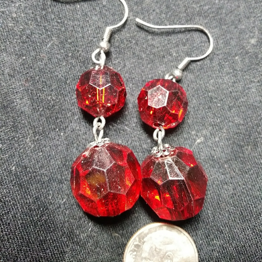 Red Earrings
